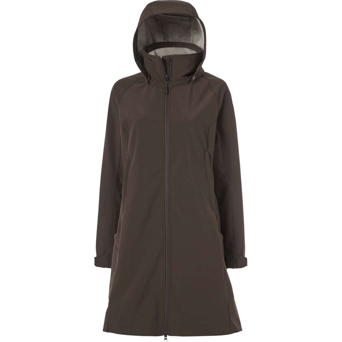 Mountain Horse Jacke Stella Softshell Lang Braun