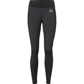 Mountain Horse Reitleggings Bianca Wasserdicht Schwarz