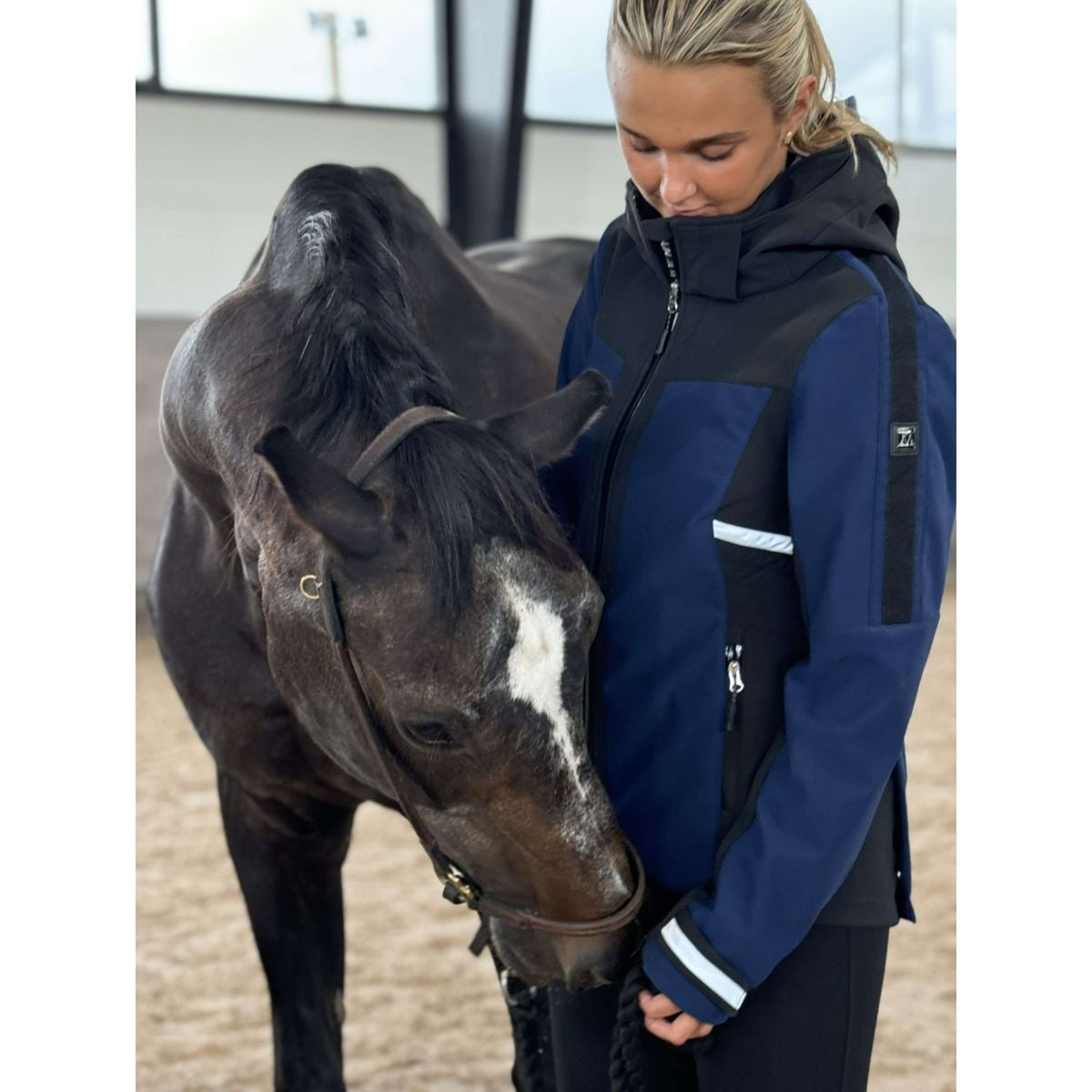 Mountain Horse Jacke Jen Softshell Navy