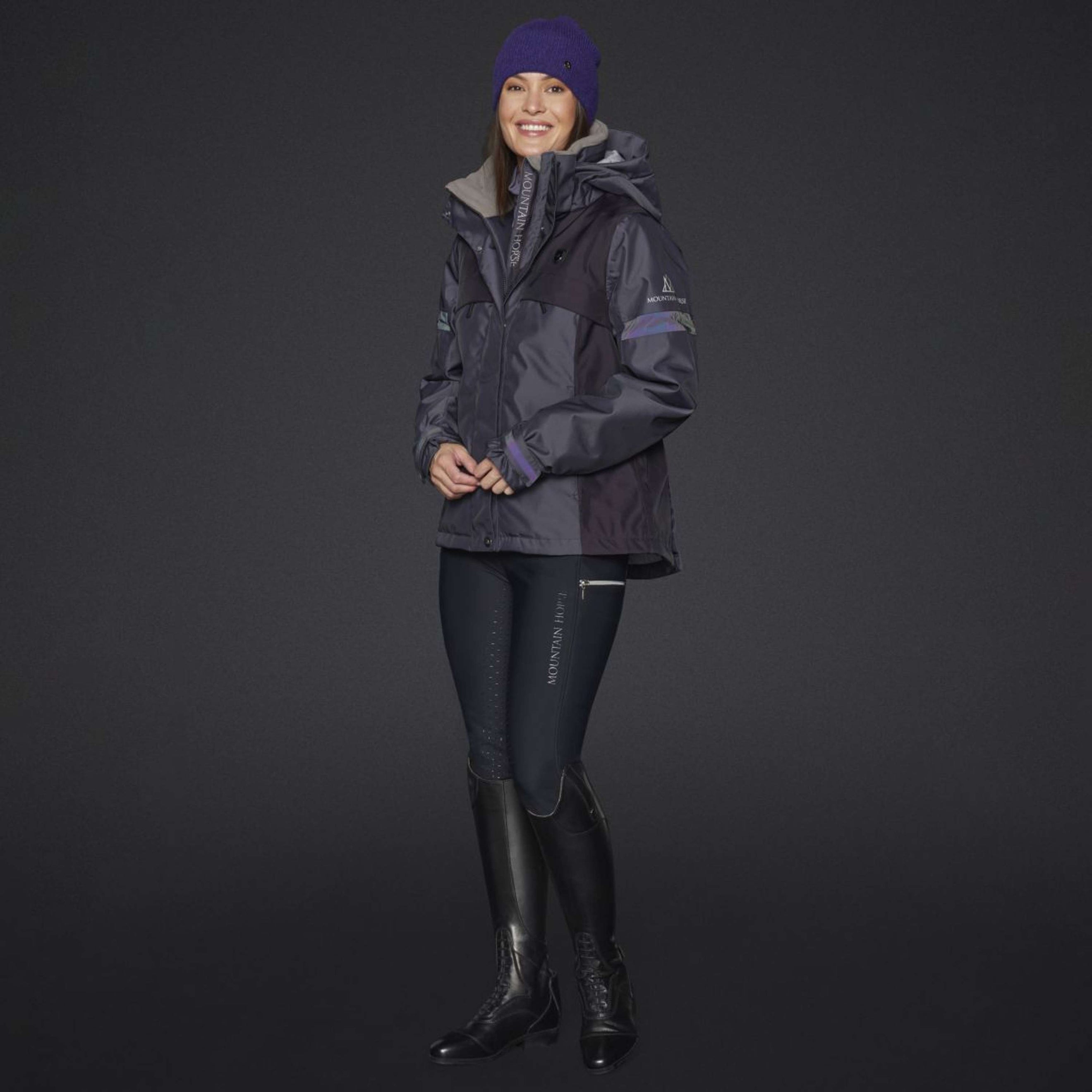 Mountain Horse Jacke Royal Grace Dunkel Violett Mountain Horse Jacke Royal Grace Dunkel Violett