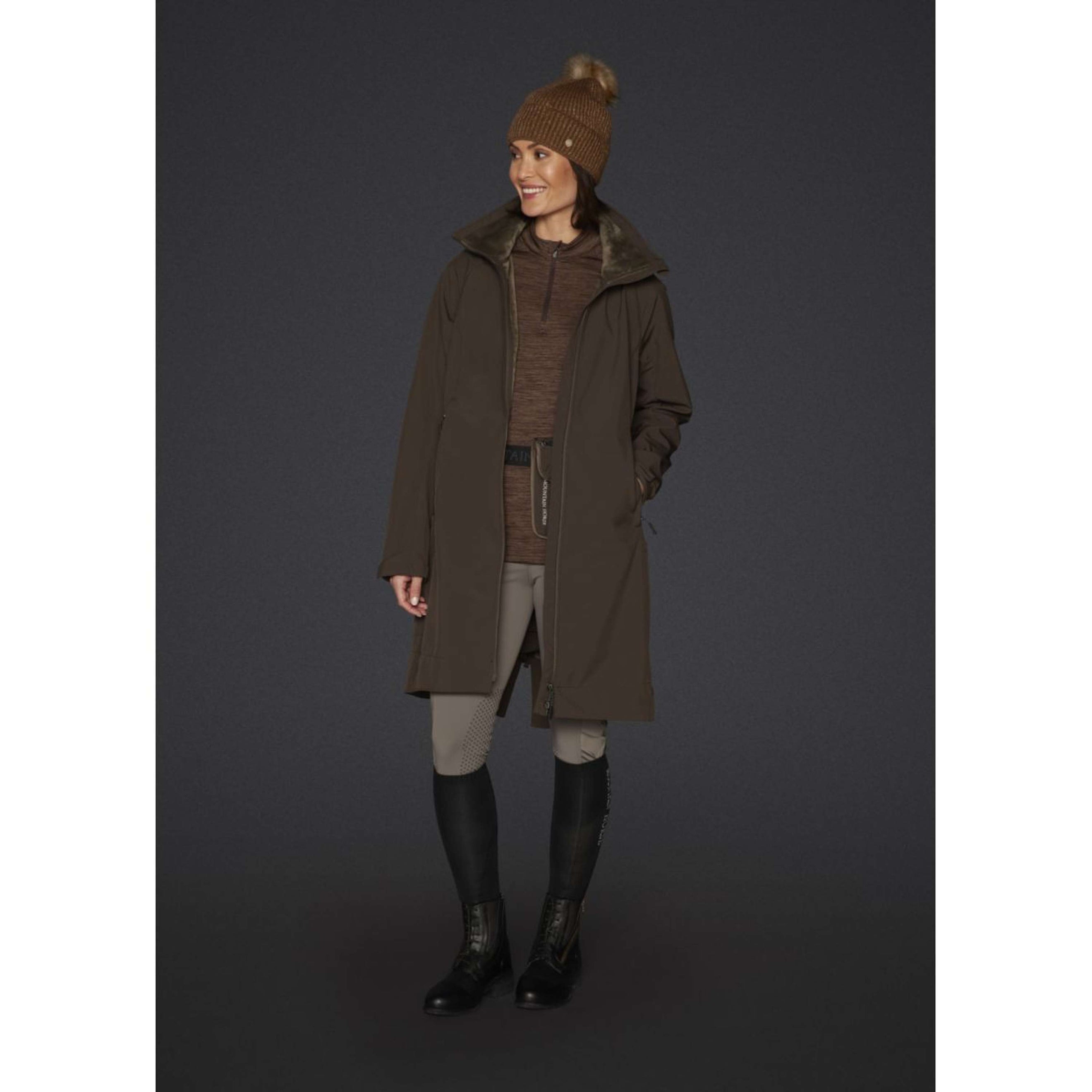 Mountain Horse Jacke Stella Softshell Lang Braun Mountain Horse Jacke Stella Softshell Lang Braun