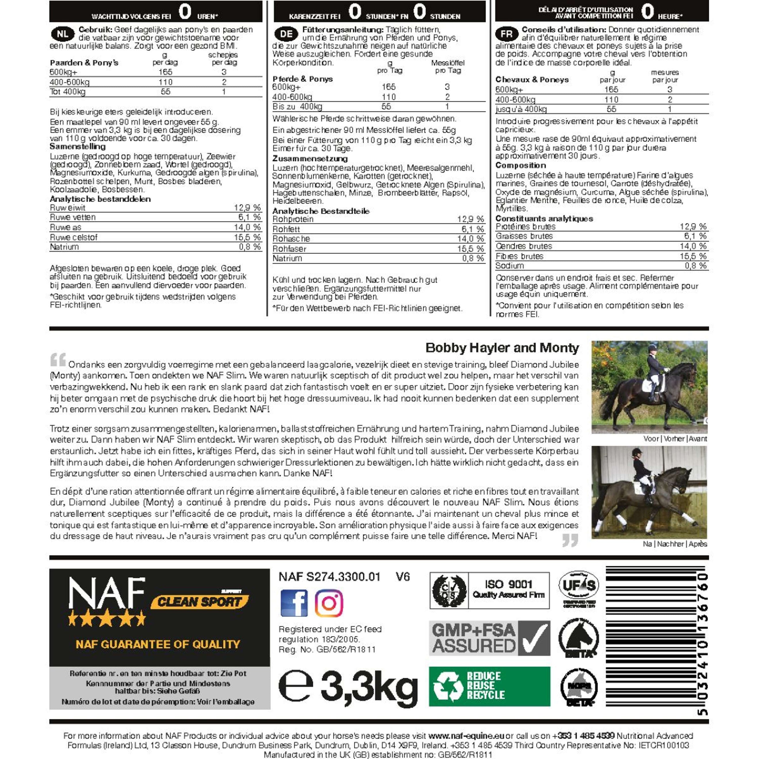 NAF Slim Pellets NAF Slim Pellets