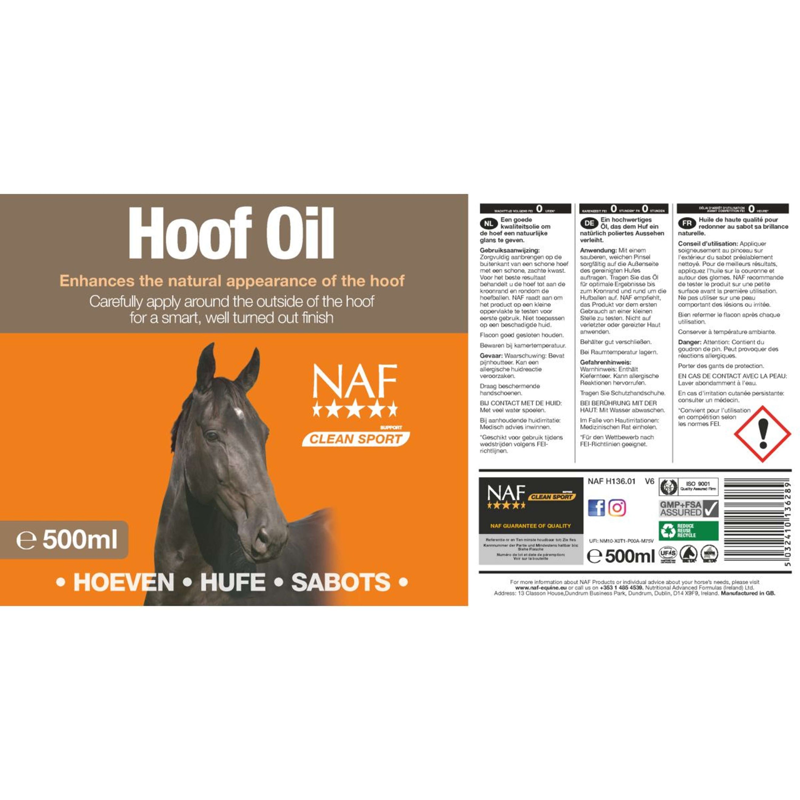 NAF Huf Öl NAF Huf Öl