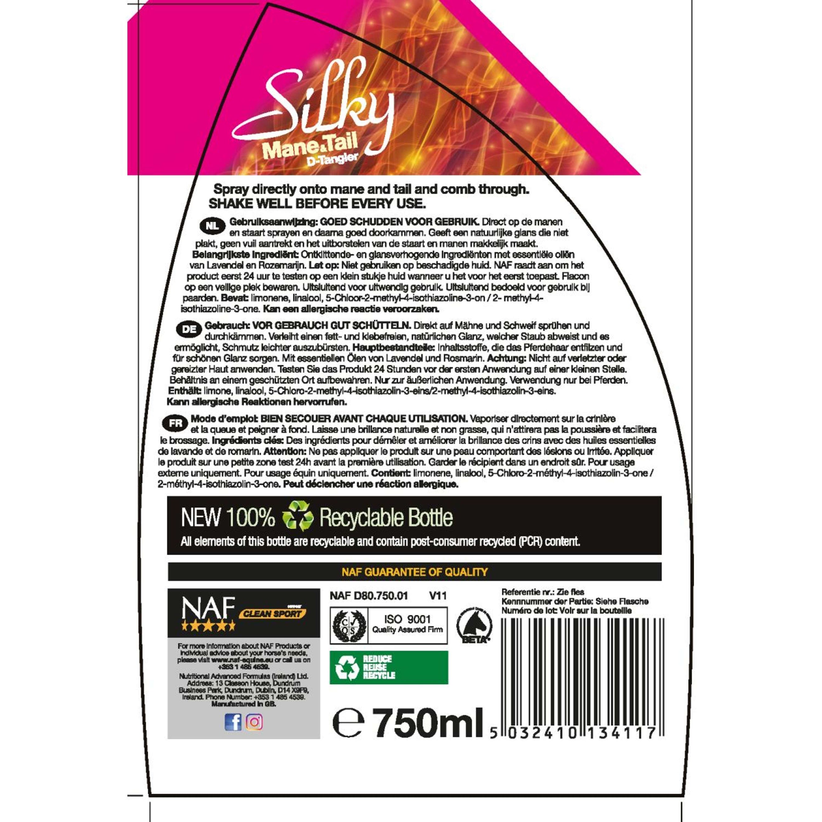 NAF Silky Mane & Tail D-Tangler Refill NAF Silky Mane & Tail D-Tangler Refill