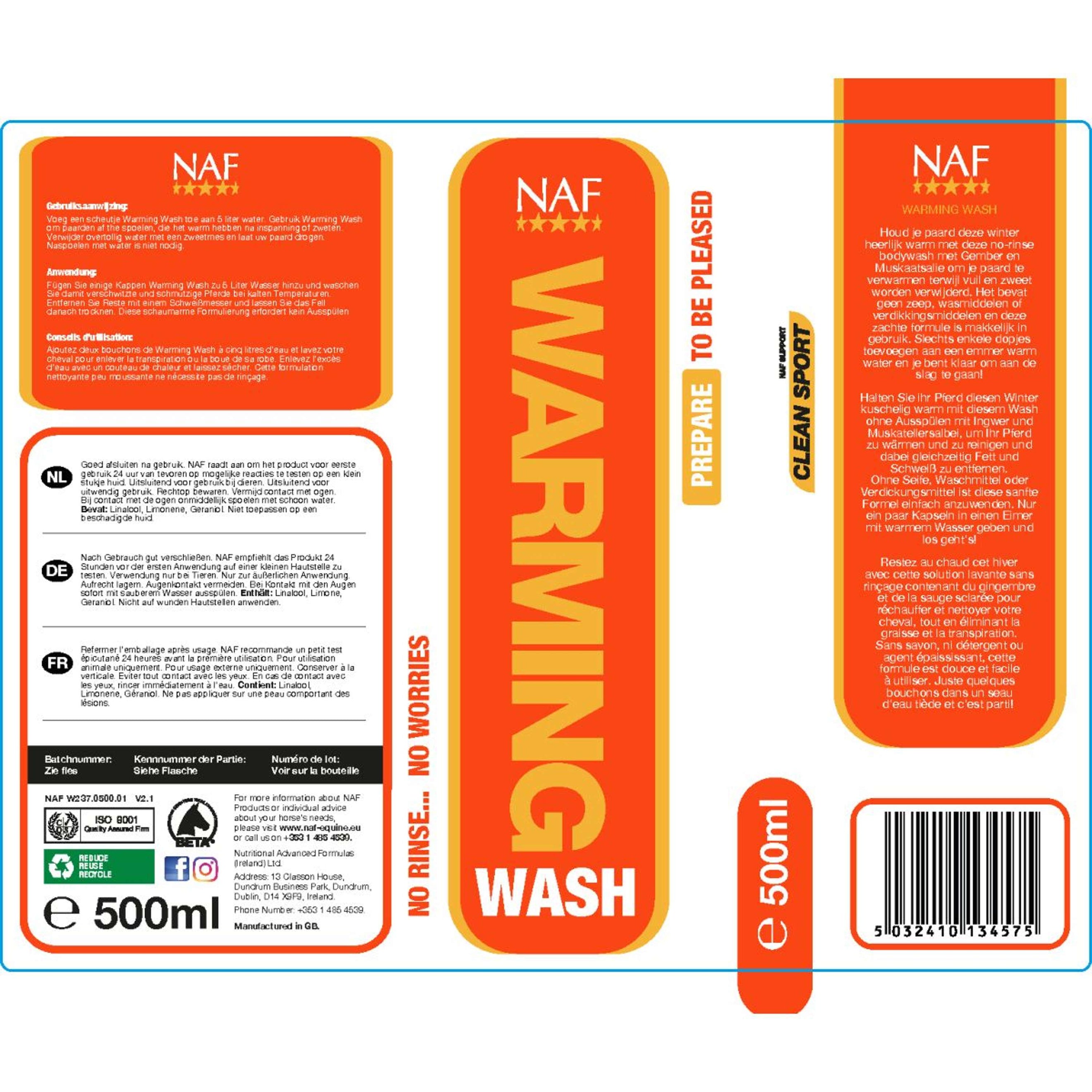 NAF Warming Wash NAF Warming Wash