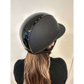 OneK Reithelm Avancé Lux Matt Glossy Top Schwarz