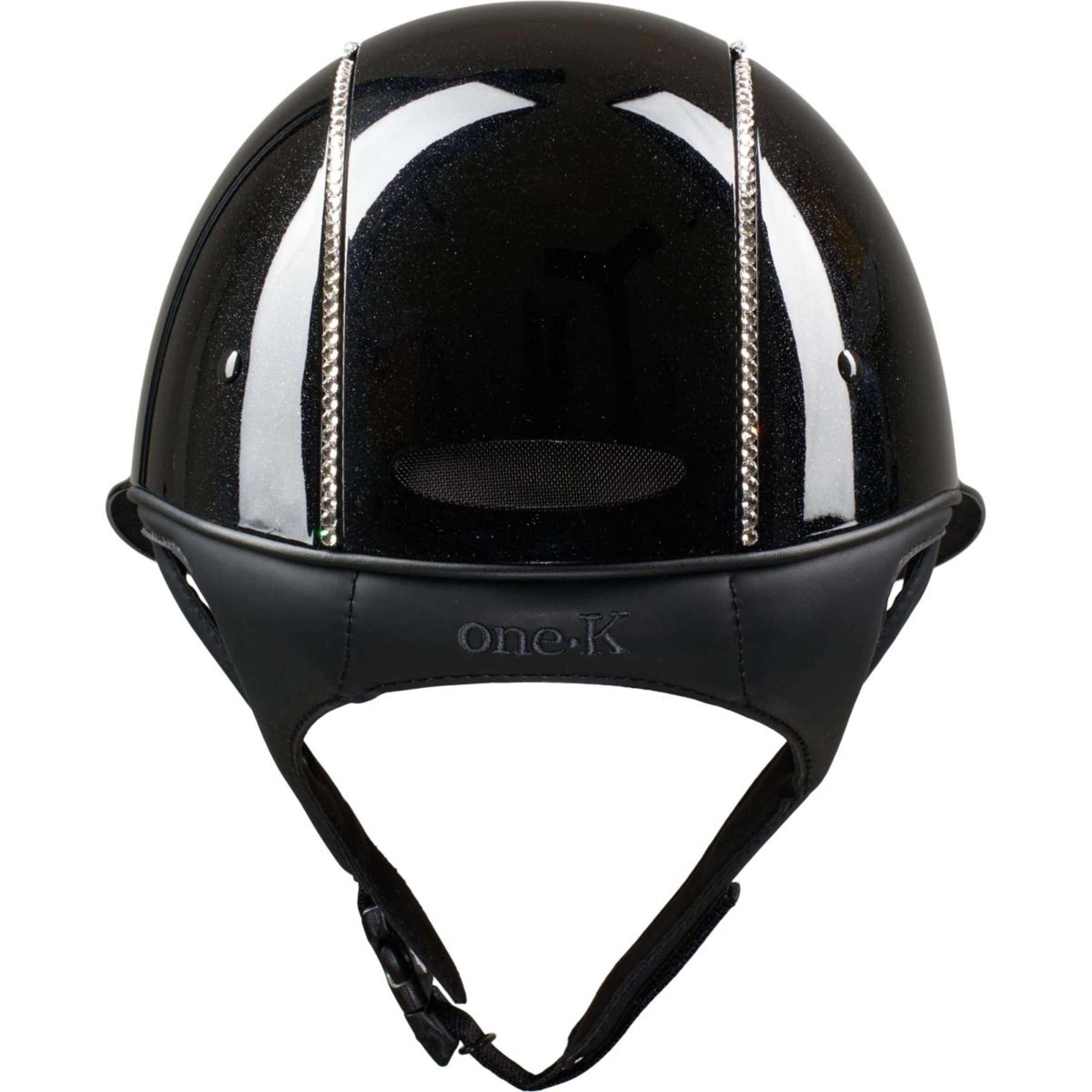 OneK Reithelm Avancé Lux Shimmer swarovski Schwarz OneK Reithelm Avancé Lux Shimmer swarovski Schwarz