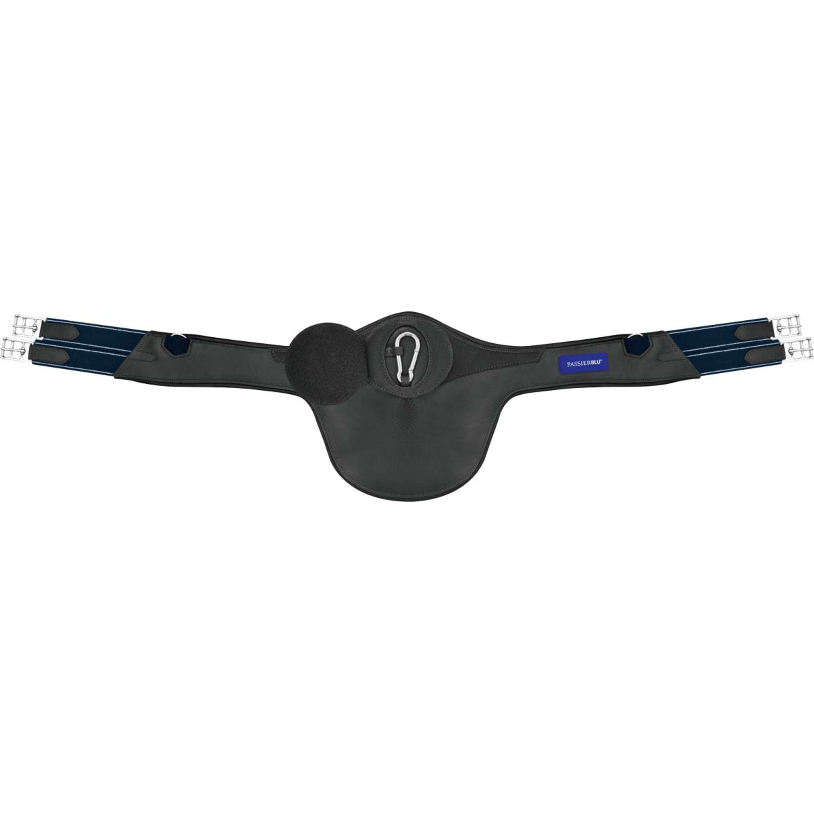 PassierBlu Sattelgurt Protect Leder mit Stollenschutz Schwarz PassierBlu Sattelgurt Protect Leder mit Stollenschutz Schwarz