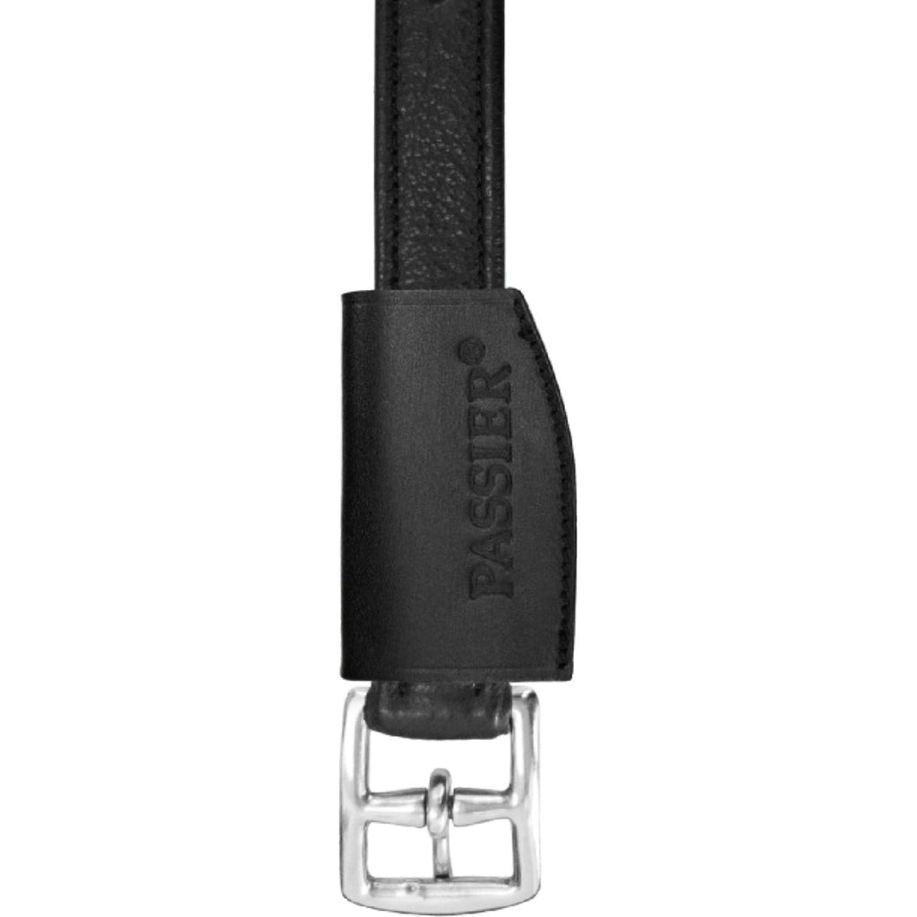 Passier Steigbügelriemen Velvet Touch Mono Schwarz