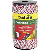 Patura Kunststoffdraht Tornado XL Weiß/Rot 200m Weiß/Rot