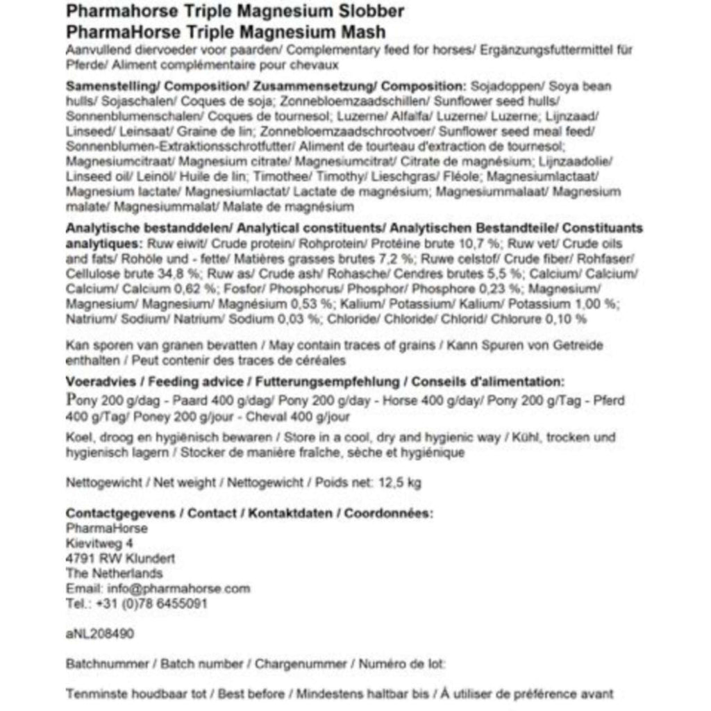PharmaHorse Mash TripleMagnesium