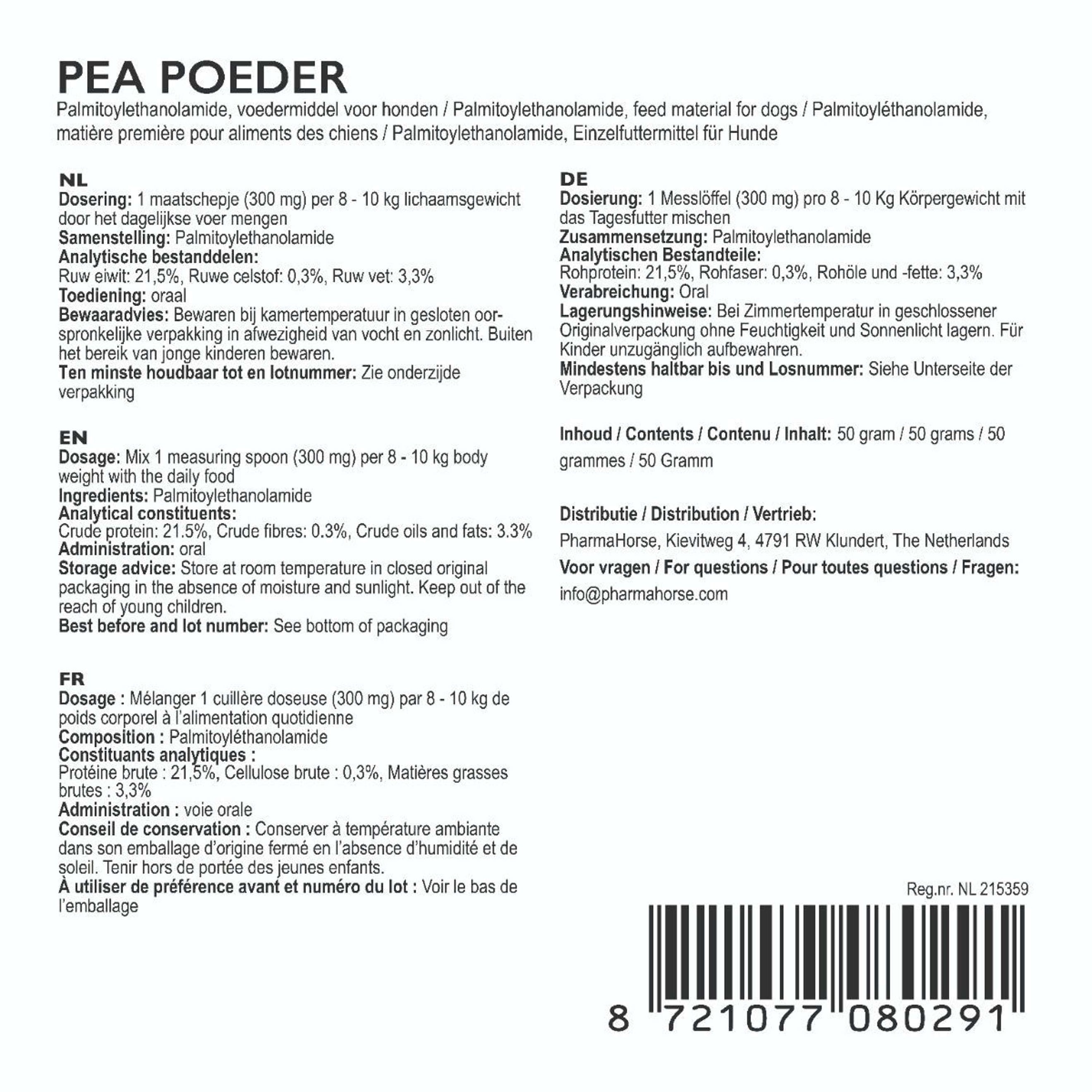 PharmaDog PEA Pulver PharmaDog PEA Pulver