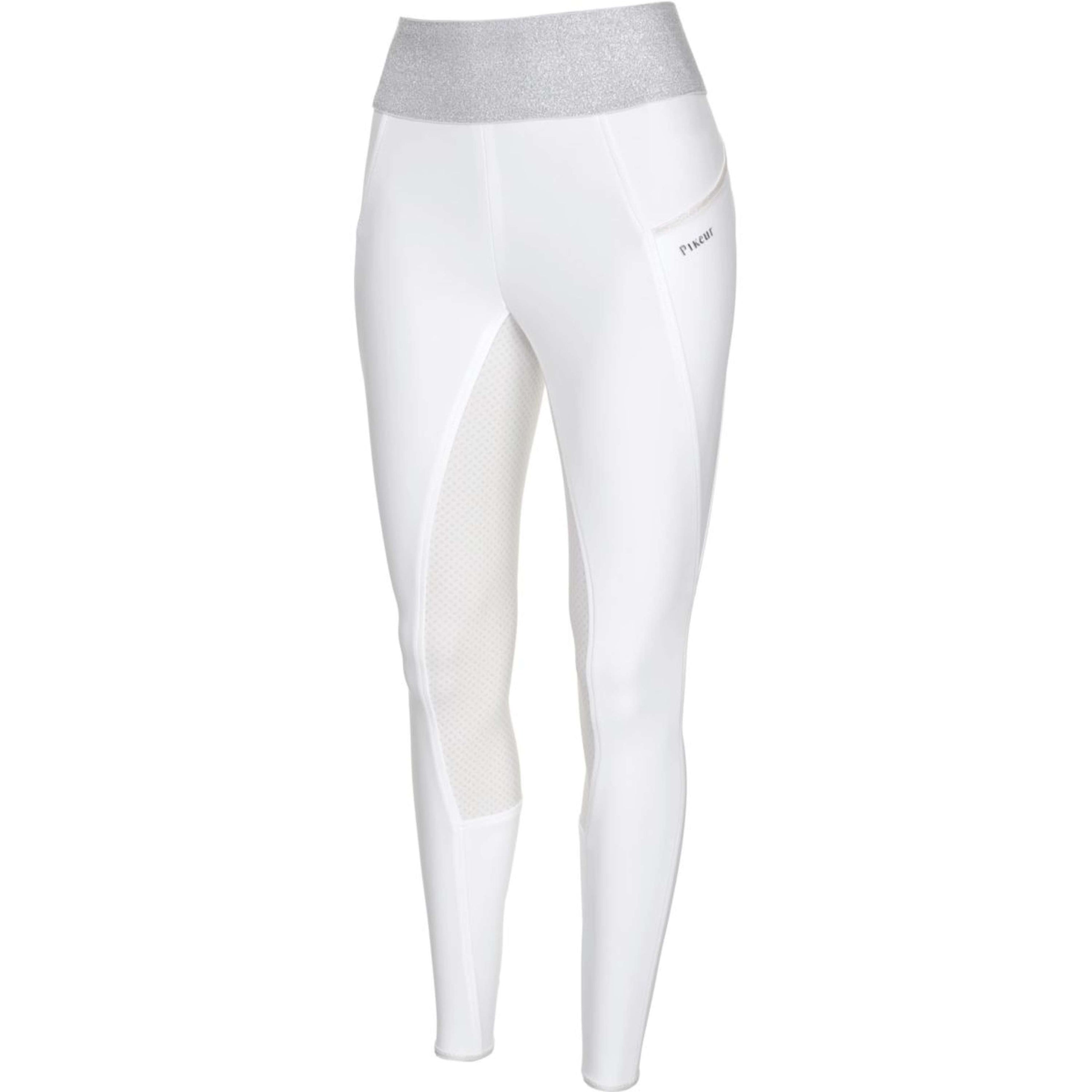 Pikeur Reitleggings Hanne Athleisure Full Grip Weiß