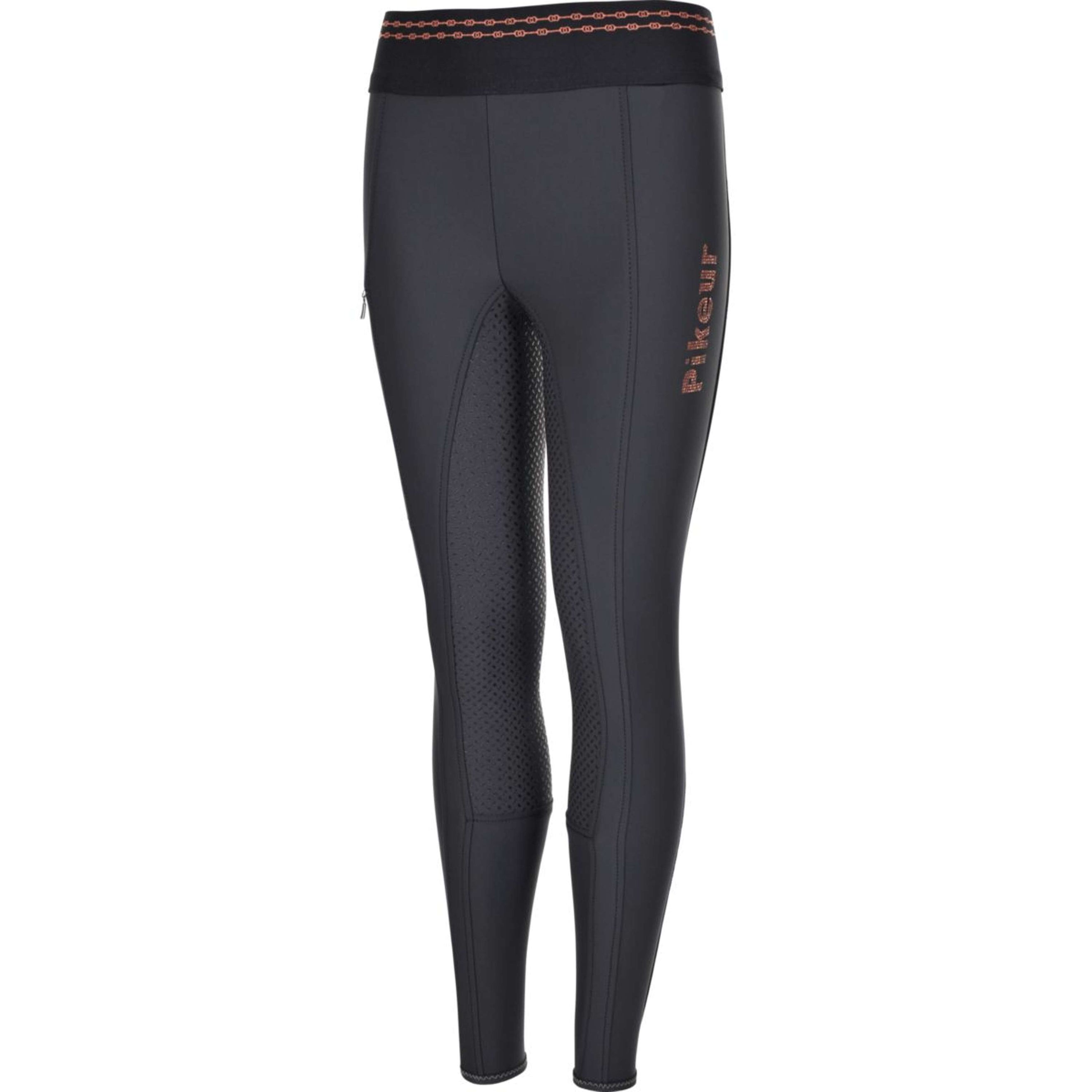 Pikeur Reitleggings Ida Athleisure Full Grip Kinder Dark Shadow/Rosegold Pikeur Reitleggings Ida Athleisure Full Grip Kinder Dark Shadow/Rosegold