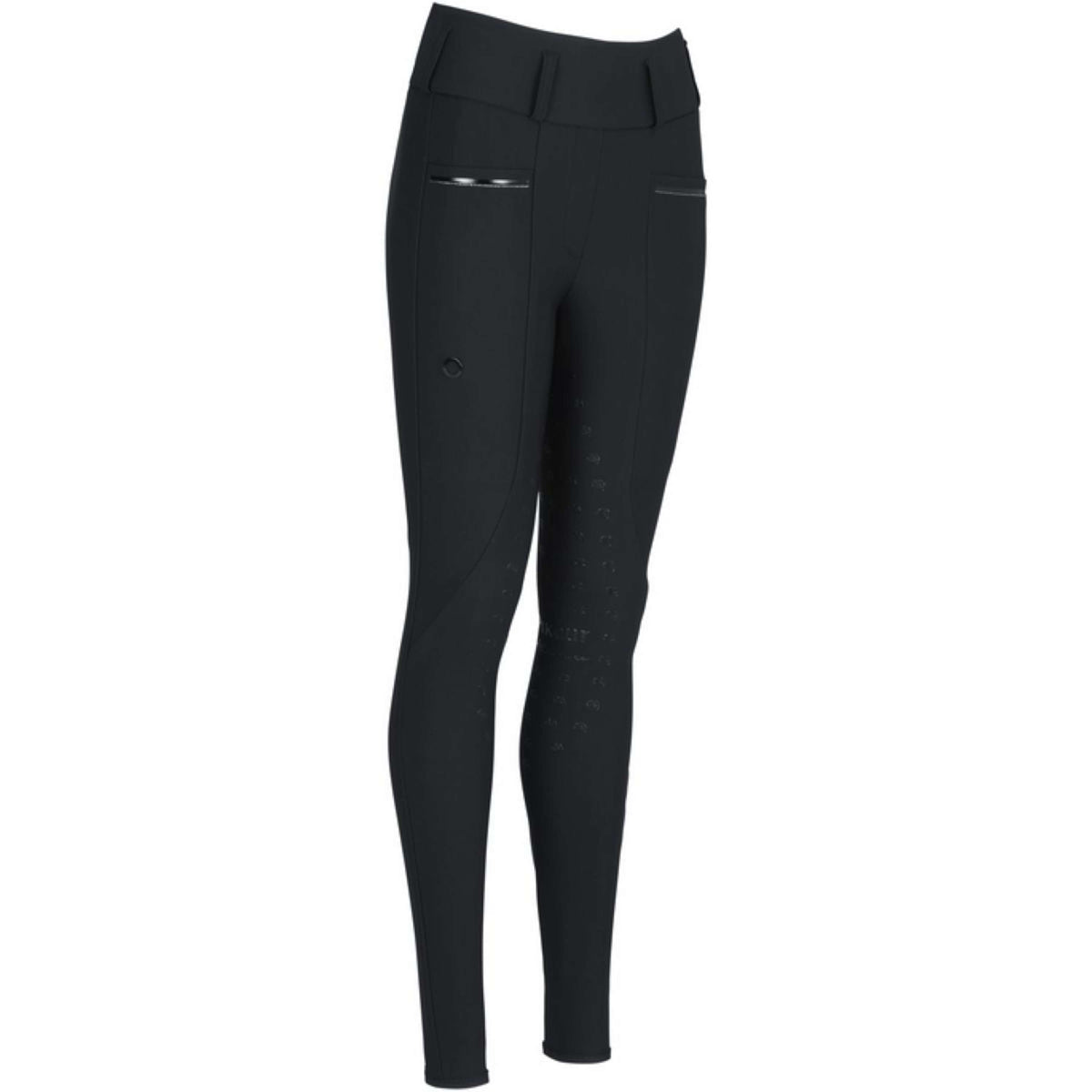 Pikeur Reithose Girl Highwaist Full Grip Schwarz