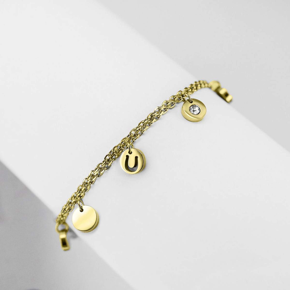 Ponytail&Co Armband Mini-Charms Gold