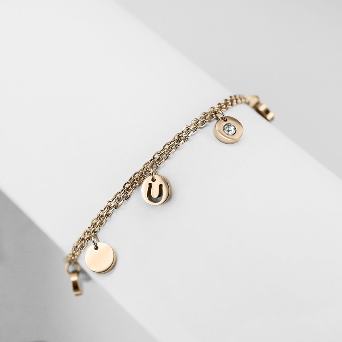 Ponytail&Co Armband Mini-Charms Roségold