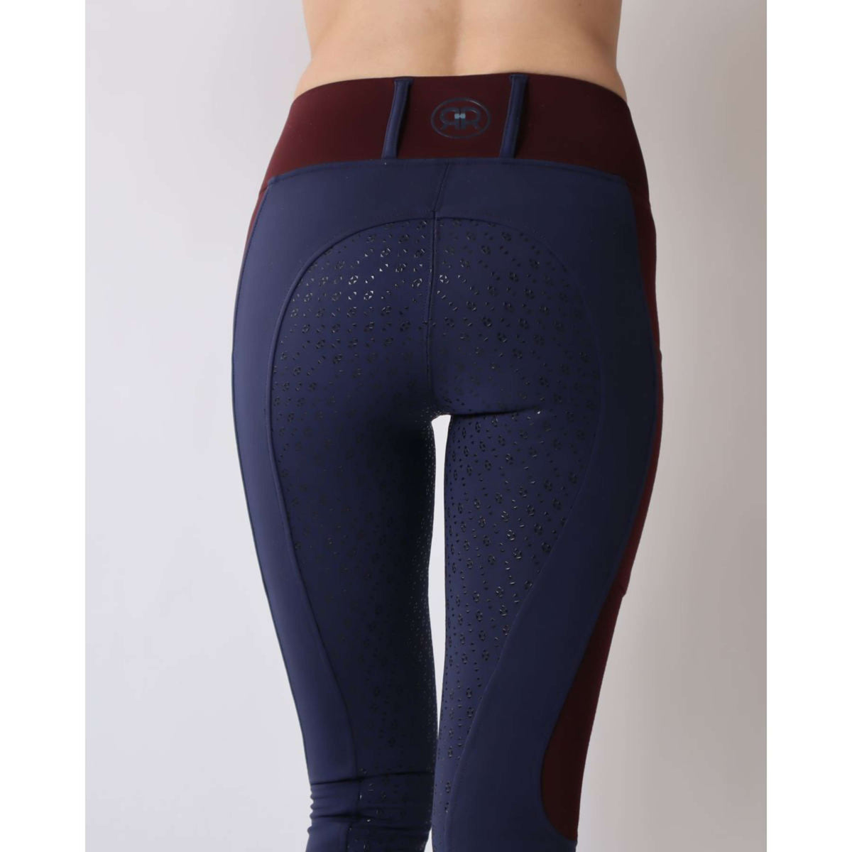 Rebel Pull On Reitleggings Full Grip Navy