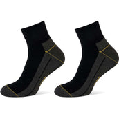 Stapp Yellow Socken Quarter Schwarz