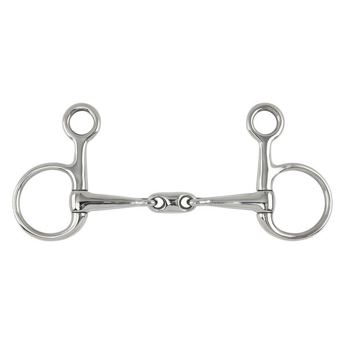 Shires Bauchergebiss Snaffle mit Schalter Edelstahl