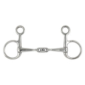 Shires Bauchergebiss Snaffle mit Schalter Edelstahl