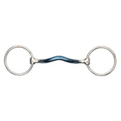 Shires Sweet Iron Loose Ring mit Zungenfreiheit Blau Sweet Iron