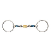 Shires Sweet Iron Loose Ring mit Roller Blau Sweet Iron