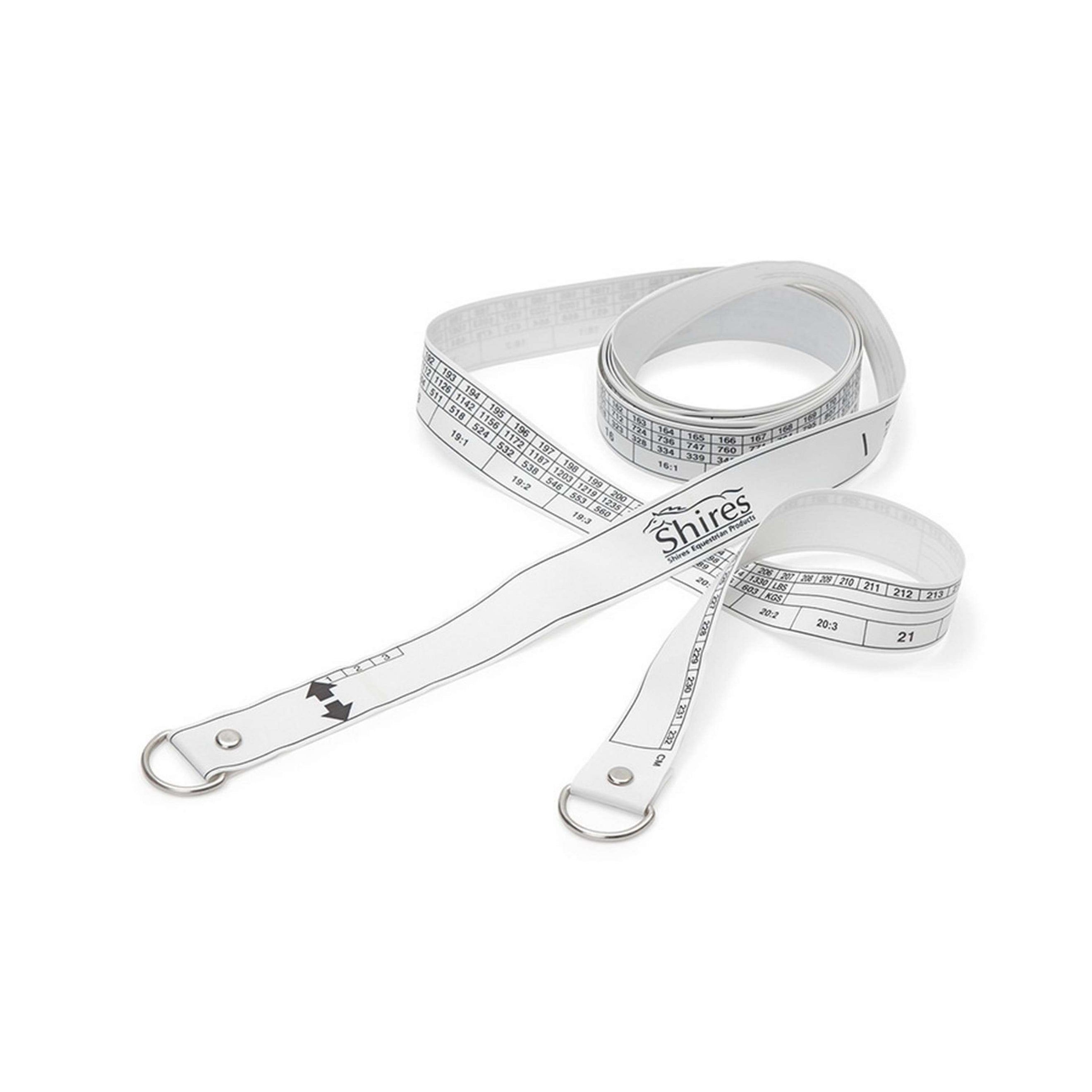 Shires Pferde Maßband Weiß Shires Pferde Maßband Weiß