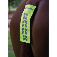 Equi-Flector by Shires Schweifband Mesh Reflektierend Gelb