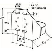 Suevia Schutzbügel für Tränken 12P 25R