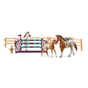 Schleich Playset Horse Club Horse Club Lisas Turnier-Training Braun/Violett/Blau