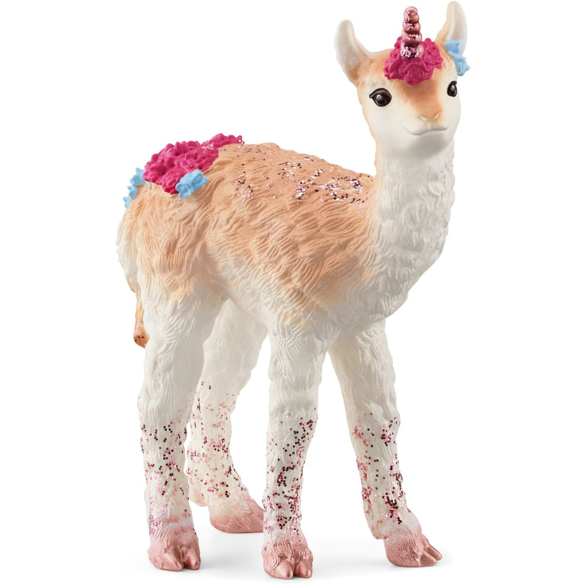 Schleich Figur Bayala Lama Einhorn Braun/Rosa