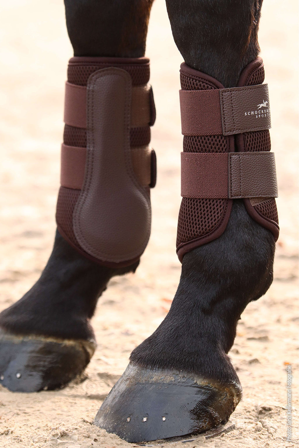 Schockemöhle Gamaschen Mesh Guards Mocca