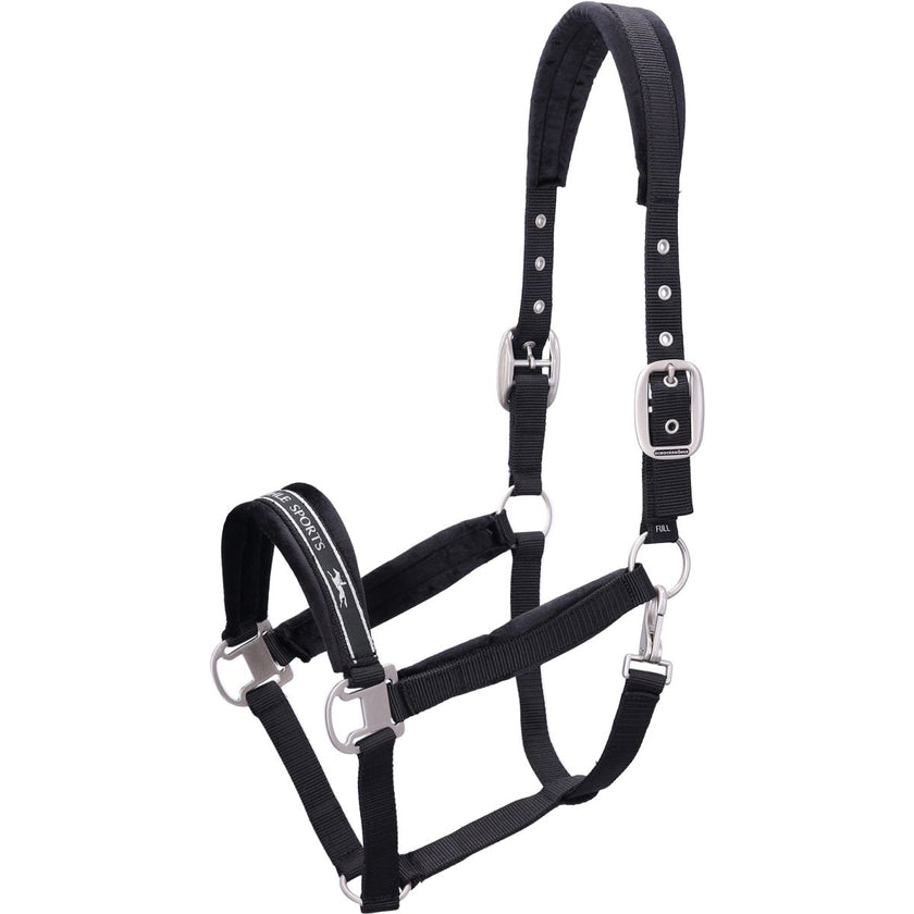 Schockemöhle Halfter SP Soft Velvet Style Dunkelgrau