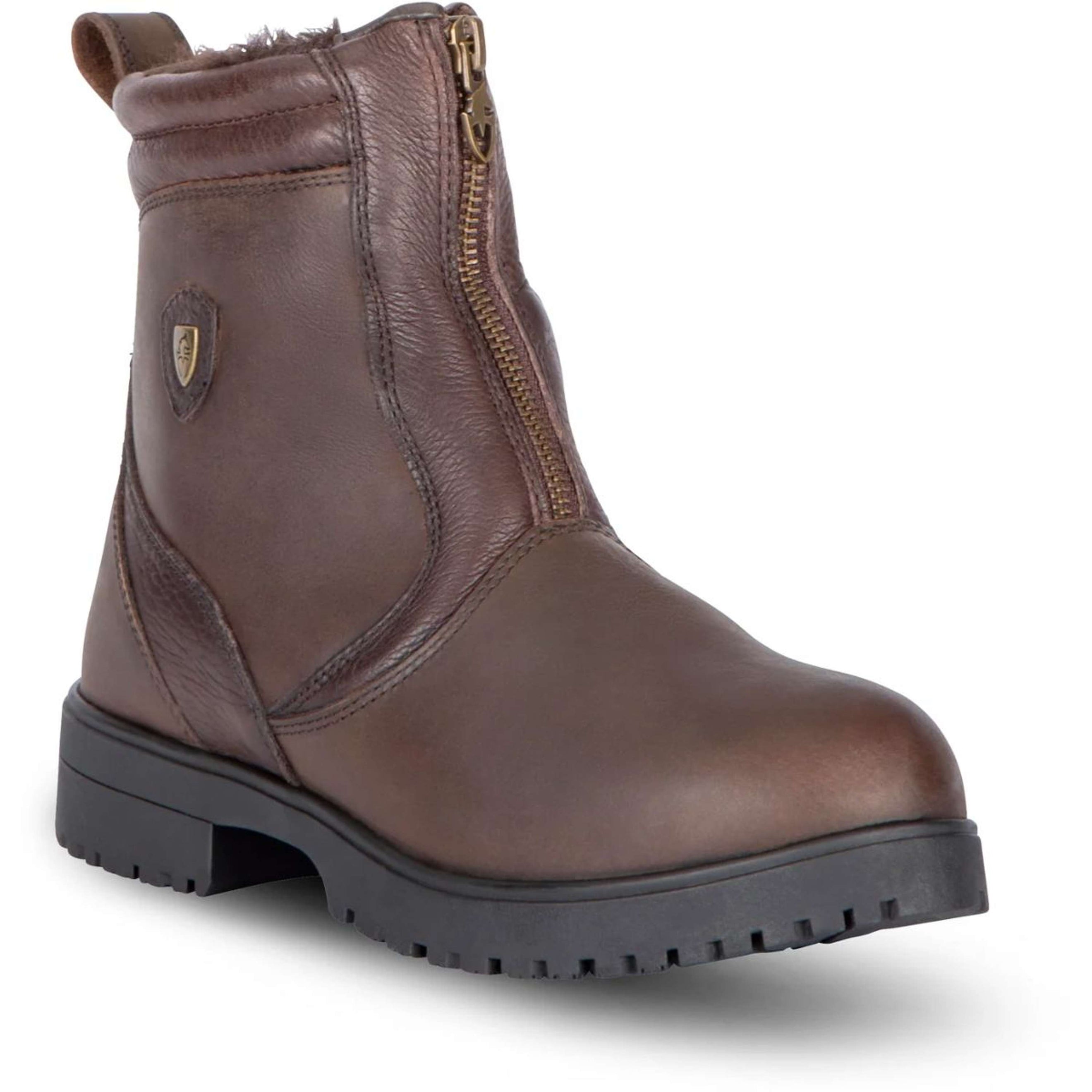 Moretta by Shires Stiefeletten Atri Zip Braun