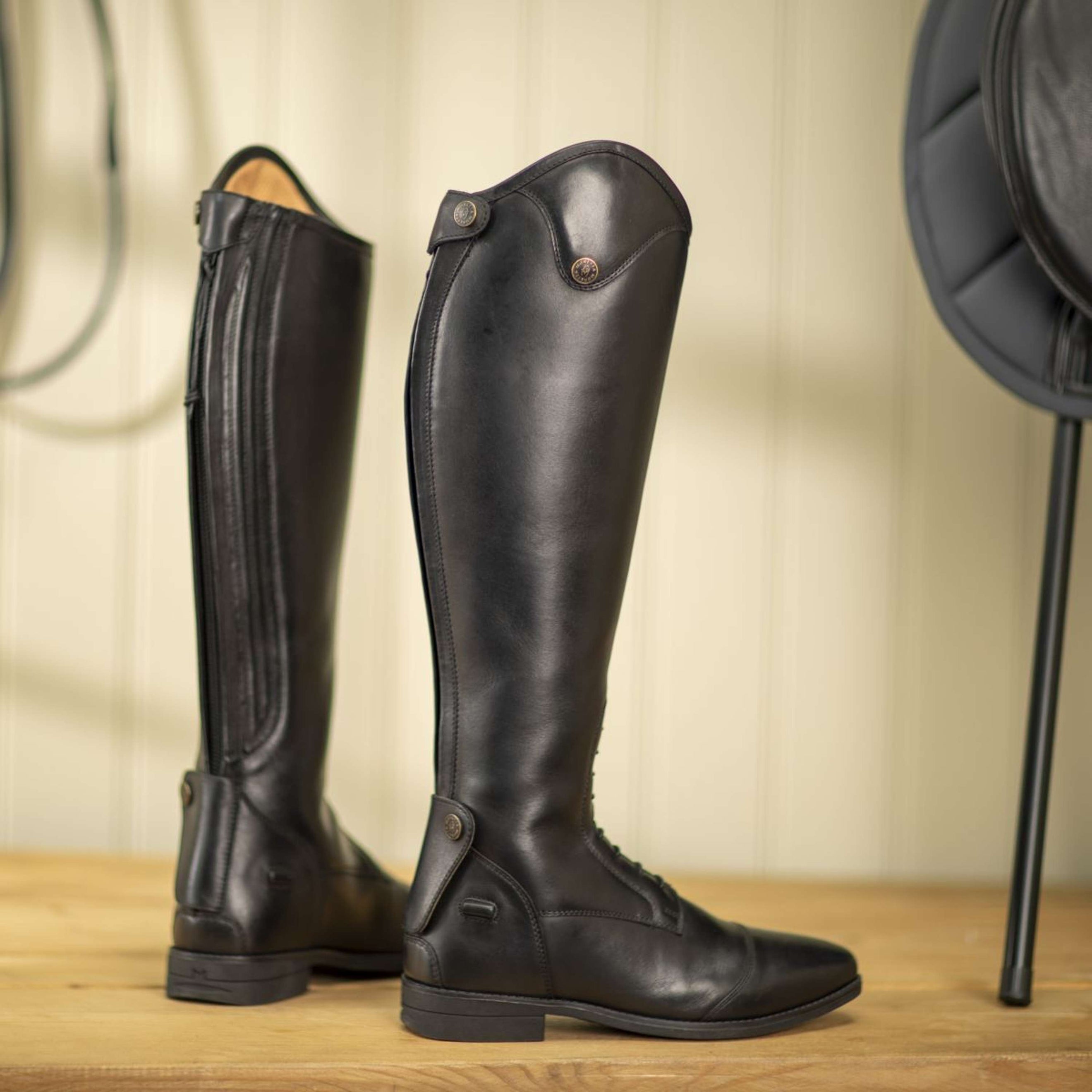 Moretta by Shires Reitstiefel Ortona Tall Schwarz Moretta by Shires Reitstiefel Ortona Tall Schwarz