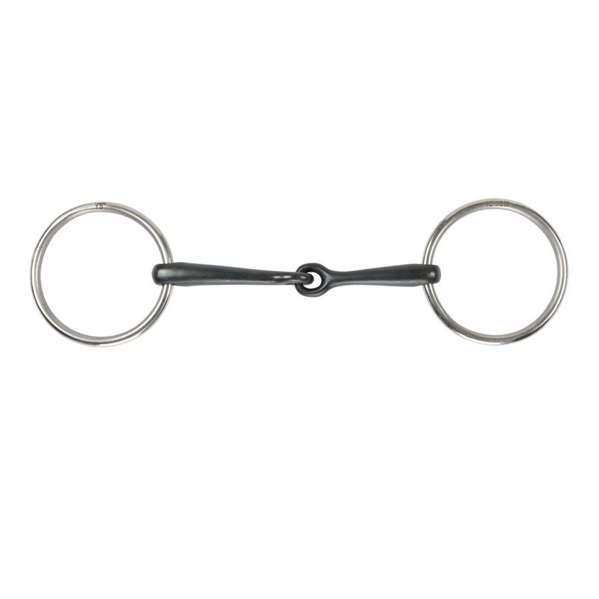 Shires Gebiss Jointed Loose Ring Schwarz