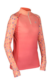 Aubrion by Shires Shirt Hyde Park XC Orange Spot