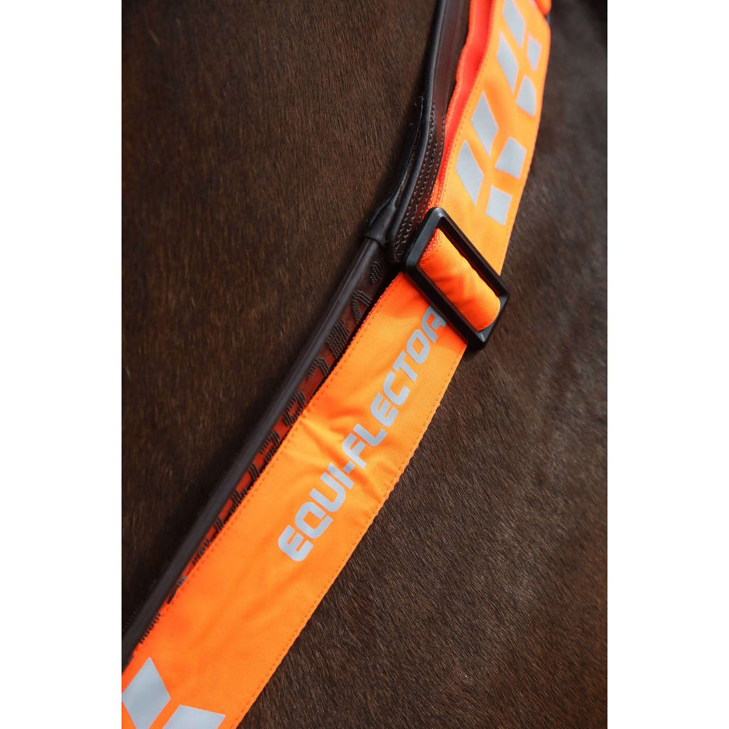 Equi-Flector by Shires Fliegenhaube Reflektierend Orange