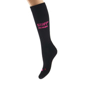 Stapp Horse Reitsocken Uni Deocell Schwarz/pink