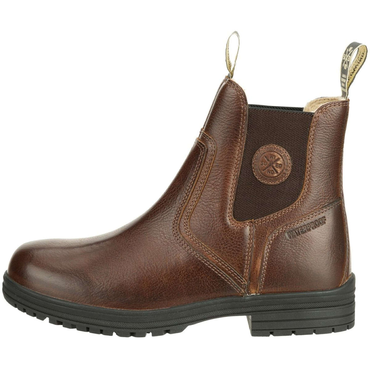 Suedwind Stiefeletten Amaron Chelsea Wool Wasserdicht Chocolate