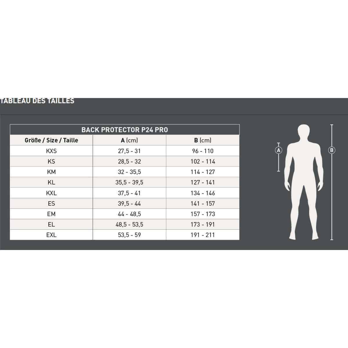 Swing Rückenprotector P24 Flex Kinder Schwarz