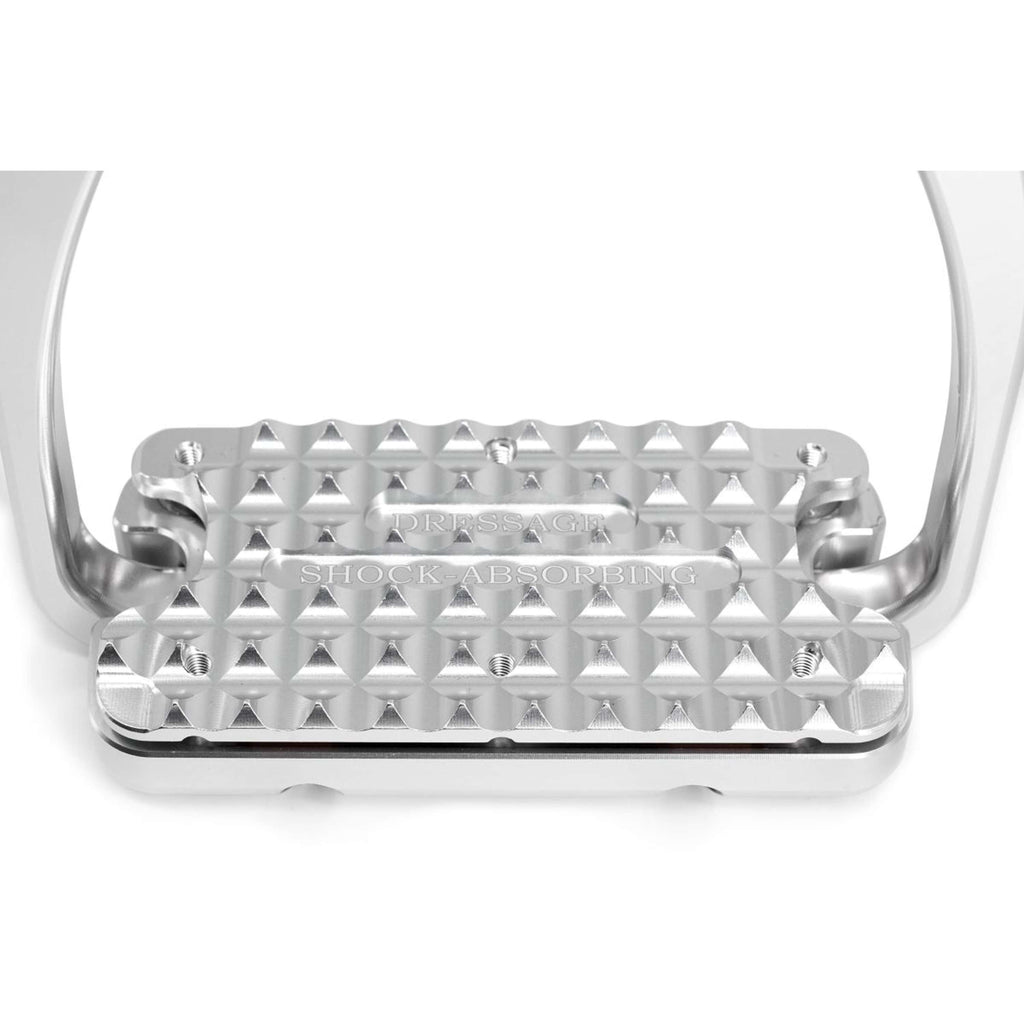 Tech Stirrups Steigbügel Capri Plus Dressur Silber