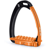 Tech Stirrups Steigbügel Venice EVO Classic Schwarz/Orange