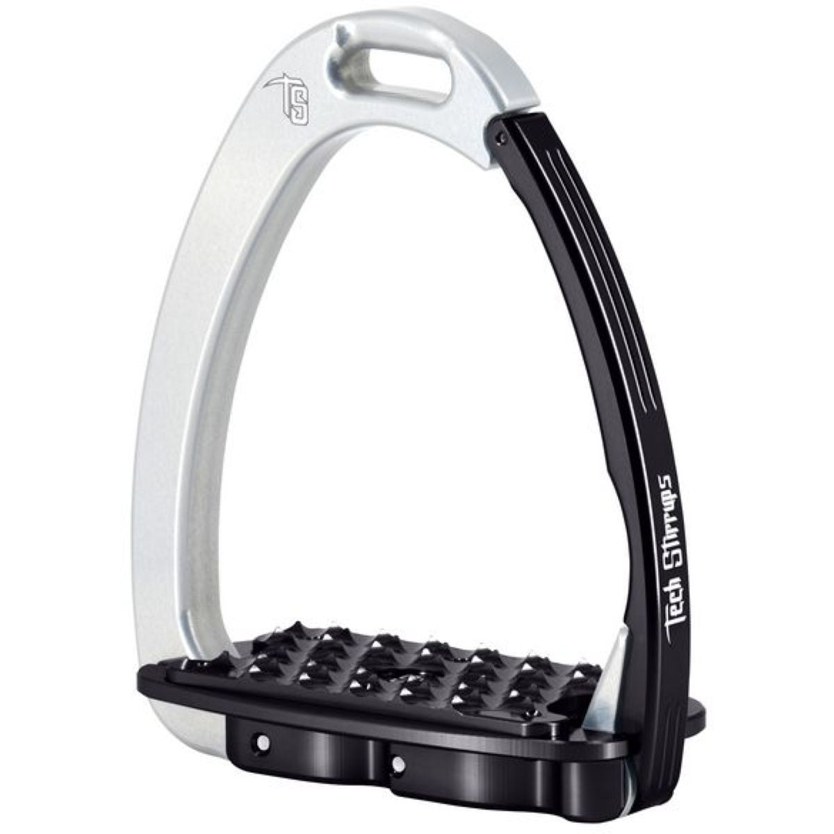 Tech Stirrups Steigbügel Venice EVO Classic Silber/Schwarz