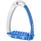 Tech Stirrups Steigbügel Venice EVO Classic Silber/Blau