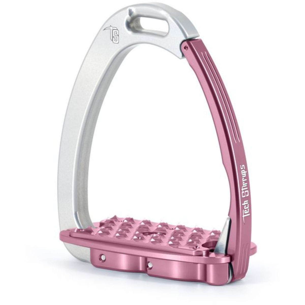 Tech Stirrups Steigbügel Venice EVO Classic Silber/Rosa