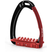 Tech Stirrups Steigbügel Venice Sloped EVO Schwarz/Rot