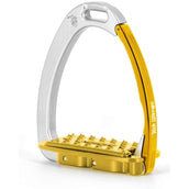 Tech Stirrups Steigbügel Venice Sloped EVO Silber/Gold