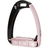 Tech Stirrups Steigbügel Venice Young EVO Classic Schwarz/Rosa